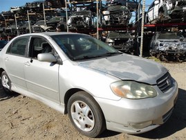 2003 Toyota Corolla S Silver 1.8L MT #Z24629